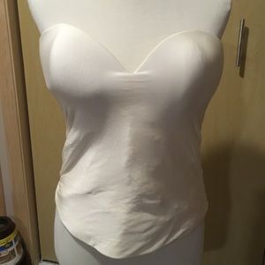 David’s Bridal 42C White Corset